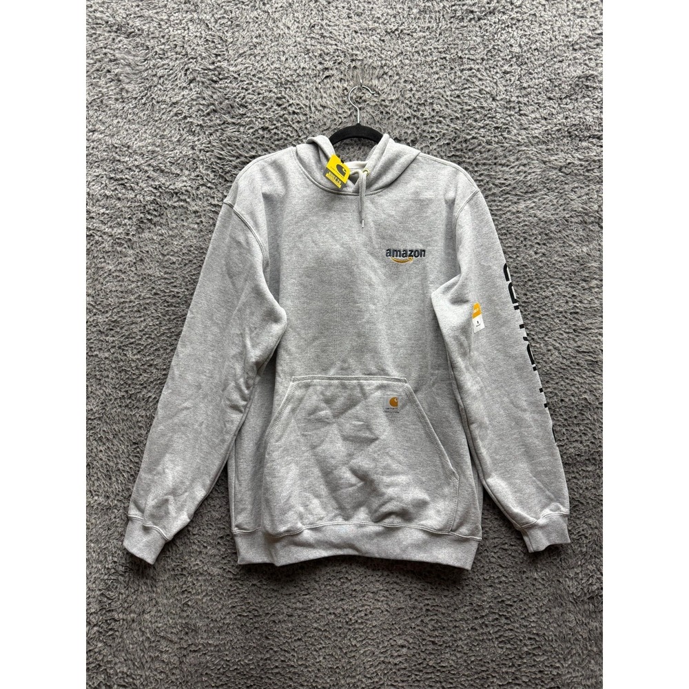 NWT Carhartt Loose Fit Midweight Logo Sleeve Graphic Sweatshirt K288-E20 Mens M